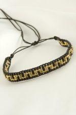 Miyuki Etnik Bileklik-Siyah