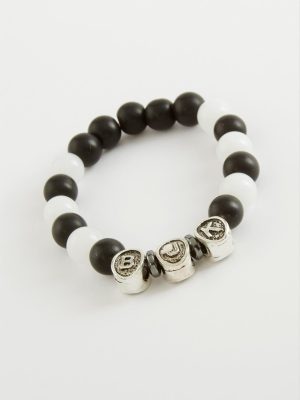 Çocuk Onix Doğaltaş Bileklik 8 mm-Siyah