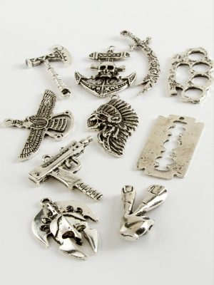 Karışık Tek Kulplu Aparat 1 Adet-Gümüş Rengi