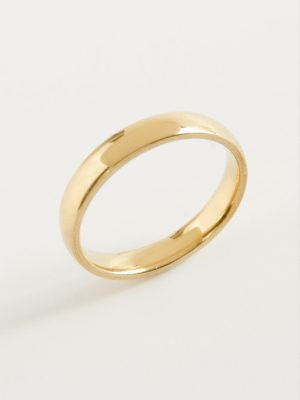 Çelik Alyans Yüzük 4 mm-20