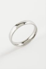 Çelik Alyans Yüzük 4 mm-19 - Görsel 2