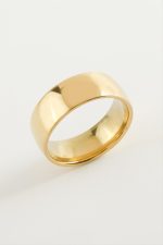 Çelik Alyans Yüzük 8 mm-20