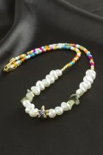 Deniz Yıldızı İnci Kolye-Su Yeşili - Görsel 2