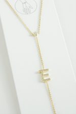 Harf Zirkon Taşlı Lüks Çelik Şahmeran-Model-5 - Görsel 2