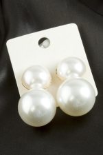 İnci Zr Model Küpe-Beyaz - Görsel 2