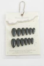 Mina Beauty Kedi Gözü Takma Tırnak-Lacivert - Görsel 2