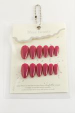 Mina Beauty Kedi Gözü Takma Tırnak-Fuşya - Görsel 2