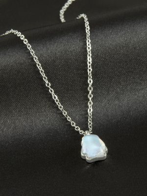 Ftm Ana Eli Cam Kolye-Sarı