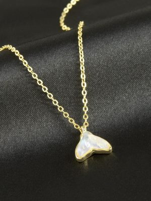 Kanat Cam Kolye-Sarı