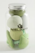 13 Adet Konserve Şişeli Makyaj Süngeri-Yeşil - Görsel 3