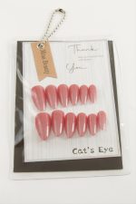 Mina Beauty Kedi Gözü Takma Tırnak-Pembe - Görsel 2