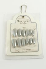Mina Beauty Kedi Gözü Takma Tırnak-Gri - Görsel 2