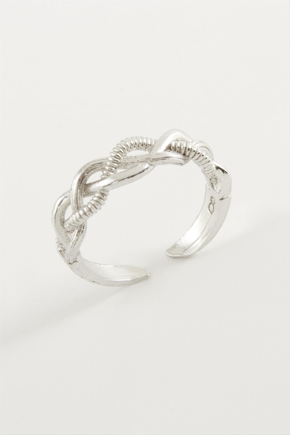 1207955_sonsuzluk-metal-yuzuk-b-4eea.jpg Sonsuzluk Metal Yüzük-Sarı - Görsel 1