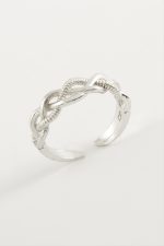 Sonsuzluk Metal Yüzük-Gümüş Rengi - Görsel 2