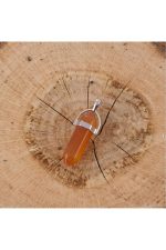 Akik Point Kolye Ucu-Kahverengi - Görsel 2