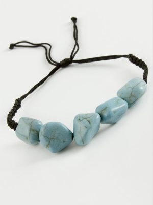 Turkuaz Doğaltaşlı Bileklik-Turkuaz