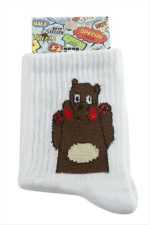 Ayıcık Kolej Çorap 8X28-Beyaz - Görsel 2