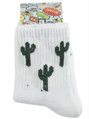 Kaktüs Kolej Çorap 8X28-Beyaz