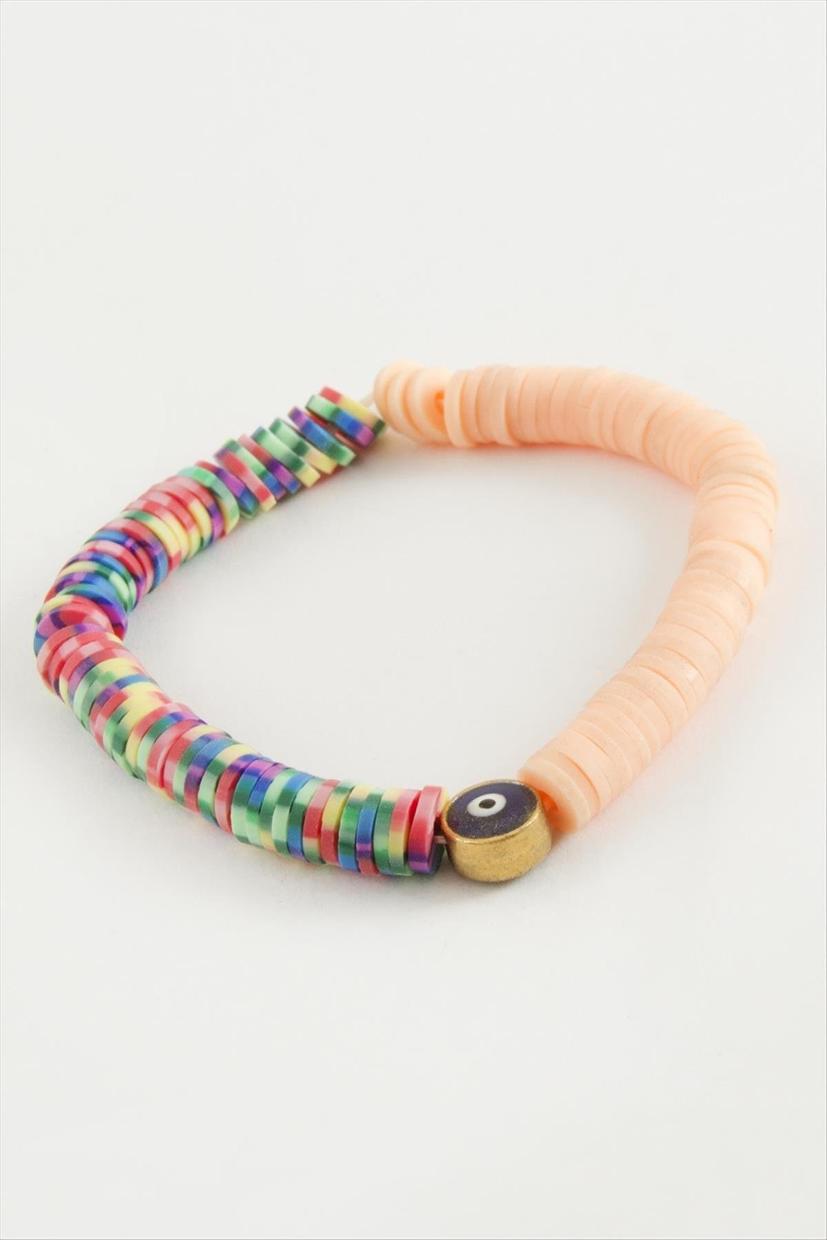 1208072_nazar-fimo-boncuk-bileklik-078-d3.jpg Nazar Fimo Boncuk Bileklik-Renkli - Görsel 2