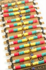 Nazar Fimo Boncuk Bileklik-Renkli