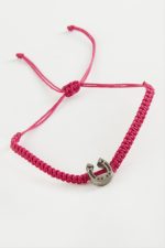 Nal Makrome Örgülü Bileklik-Renkli - Görsel 2