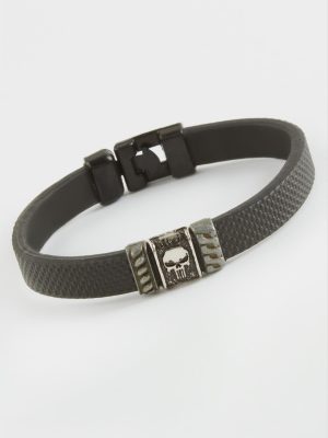 Kuru Kafa Kaliteli Suni Deri Bileklik-Renkli