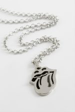 Dil Erkek Kolye-Gümüş Rengi