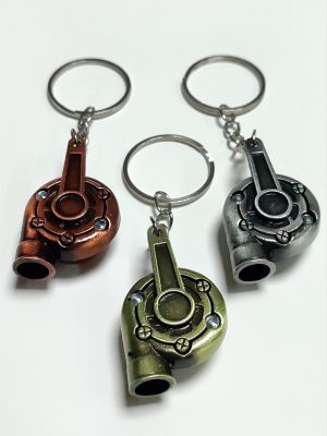 Turbo Metal Anahtarlık-Renkli