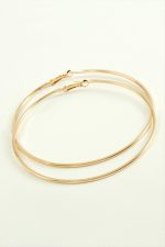 Ezme Metal Halka Küpe 8-9-10 cm-9 cm