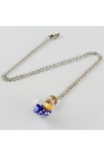 Fanus Canlı Kolye-Gümüş Rengi