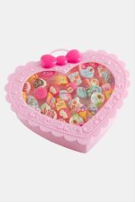 Karışık Plastik Çocuk Yüzük 1 Adet-Pembe - Görsel 4