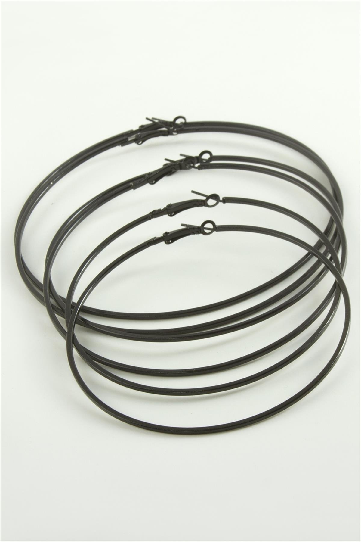 1208406_ezme-metal-halka-kupe-6-adet-04f04.jpg Ezme Metal Halka Küpe 6 Adet-Siyah - Görsel 1