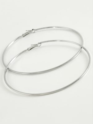 Ezme Metal Halka Küpe 8-9-10 cm-9 cm