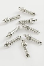 Baklava Desenli Tesbih Aparatı 50 Gram-Gümüş Rengi