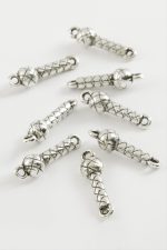 Baklava Desenli Tesbih Aparatı 50 Gram-Gümüş Rengi - Görsel 2