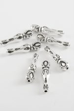 Benekli Tesbih İmame Aparatı 50 Gram-Gümüş Rengi - Görsel 2