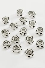 Ay Yıldız Tesbih Ara Aparatı 50 Gram-Gümüş Rengi