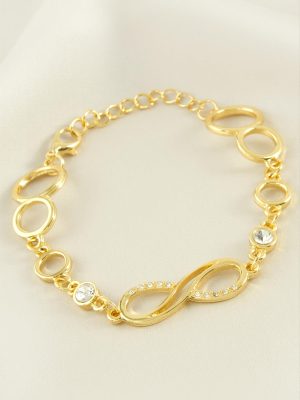 Sonsuzluk Taşlı Bileklik-Sarı