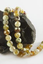 8 mm Akik Taşı-Sarı - Görsel 2