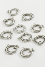 Ay Yıldız Tesbih Aparatı 50 Gram-Gümüş Rengi