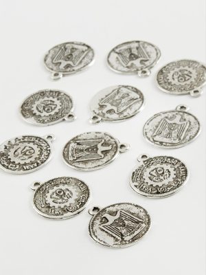 Çift Başlı Kartal Tesbih Aparatı 50 Gram-Gümüş Rengi