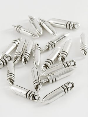 Mermi Tesbih Aparatı 50 Gram-Gümüş Rengi