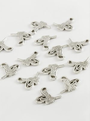 Tuğra Tesbih Püskül Aparatı 50 Gram-Gümüş Rengi