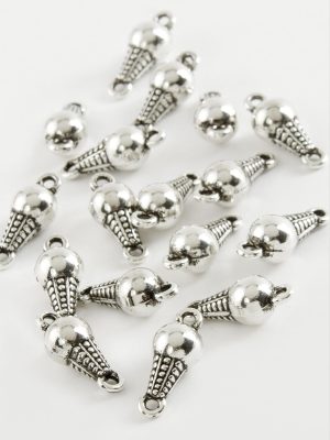 Üçgen Tesbih Ara Aparatı 50 Gram-Gümüş Rengi