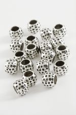 Noktalı Tesbih Ara Aparatı 50 Gram-Gümüş Rengi - Görsel 2