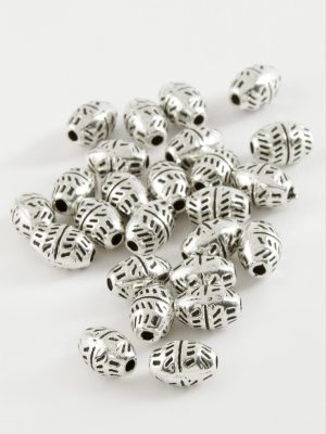 Oval Tesbih Ara Aparatı 50 Gram-Gümüş Rengi