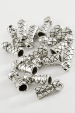 Baklava Desenli Tesbih Aparatı 50 Gram-Gümüş Rengi - Görsel 2