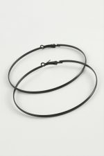 Düz Metal Halka Küpe 8-9-10 cm-9 cm