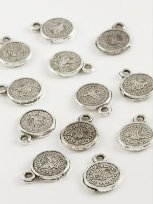 Tuğra Tesbih Püskül Aparatı 50 Gram-Gümüş Rengi