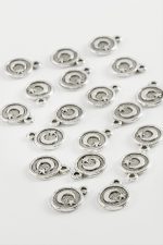 Ay Yıldız Tesbih Püskül Aparatı 50 Gram-Gümüş Rengi - Görsel 2